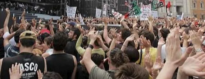 Concertone del Primo Maggio da studi di Rai3