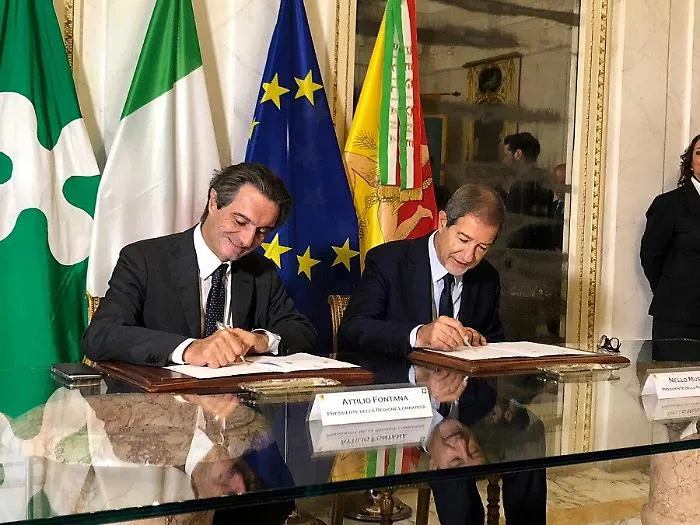 Musumeci: &laquo;Sicilia e Lombardia a parti invertite?
Direbbero che siamo zul&ugrave; che non si lavano&raquo;