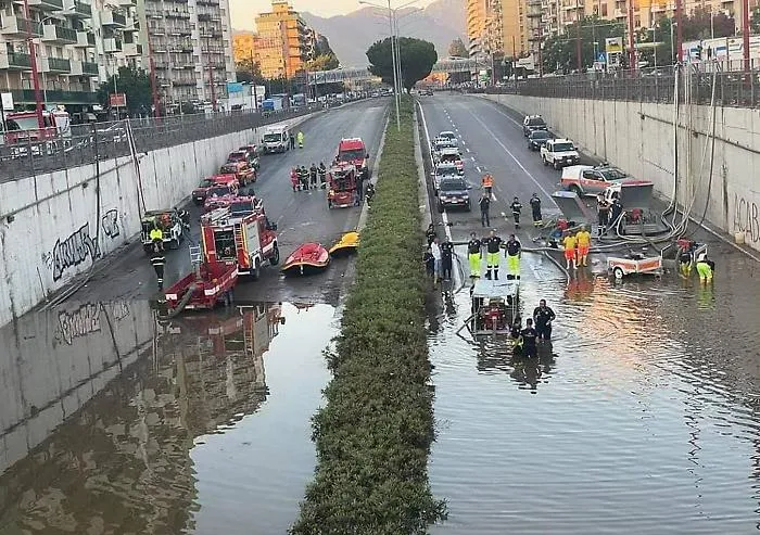 Bomba d'acqua a Palermo, Procura apre inchiesta per disastro colposo