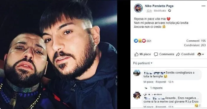 Sparatoria Librino, Niko Pandetta ricorda una delle vittime: &laquo;Vita mia&raquo;