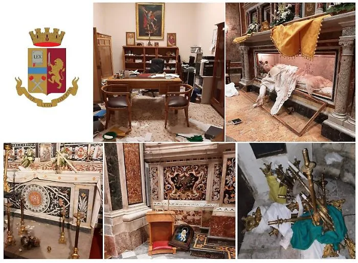 Caltanissetta, furto sacrilego in chiesa:
Squadra mobile arresta i due ladri