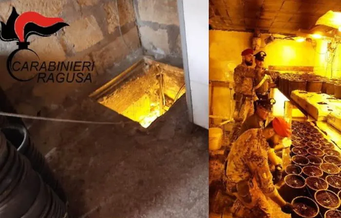 Comiso, l'agricoltore con il &ldquo;bunker&rdquo; per la piantagione di marijuana