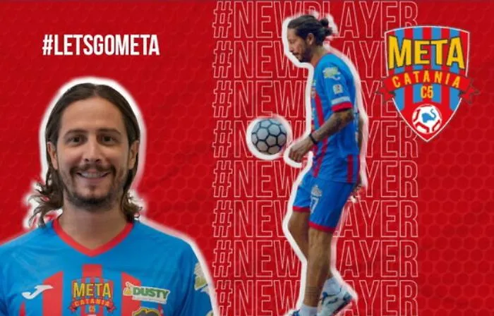 Marco Biagianti si d&agrave; al calcetto: l'ex capitano rossazzurro alla Meta Catania Bricocity