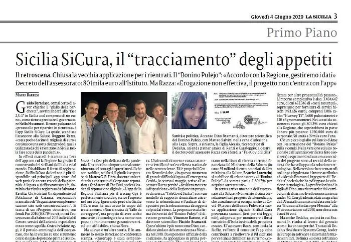 "Sicilia SiCura", oggi su Report le nuove verit&agrave;
partendo dall'inchiesta de "La Sicilia"