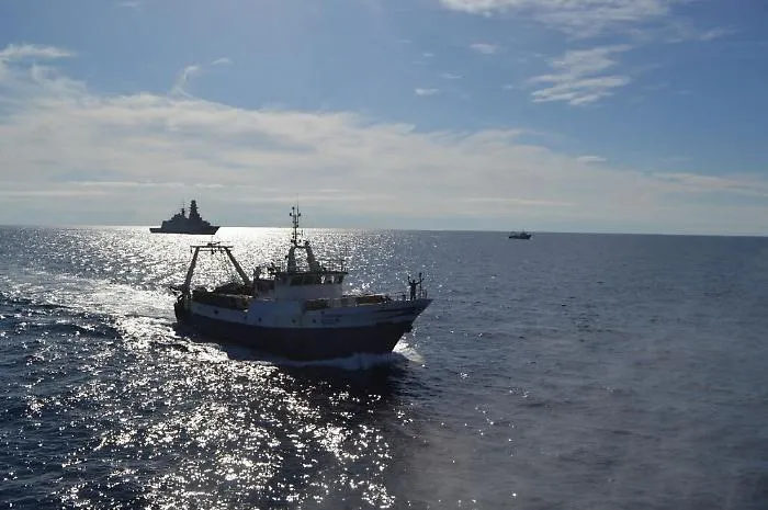 Pescatori liberati arrivati a Mazara del Vallo
il segnale dalle sirene della motovedetta