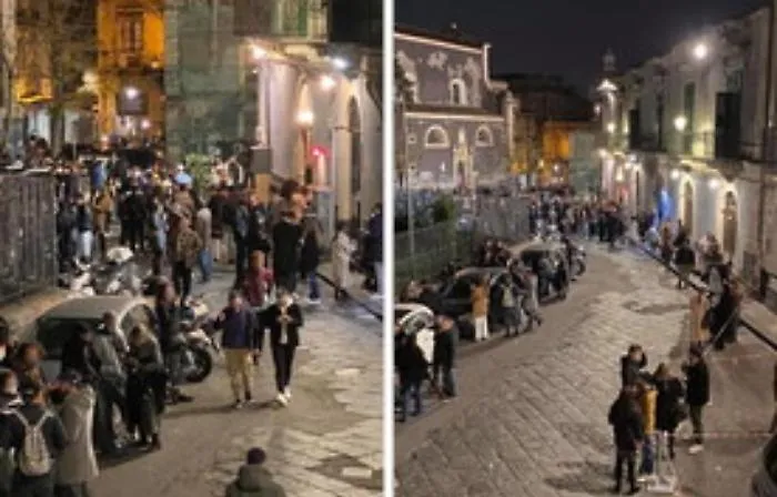 Catania, assembramenti in piazza Curr&ograve; per aperitivo: foto fanno giro del web