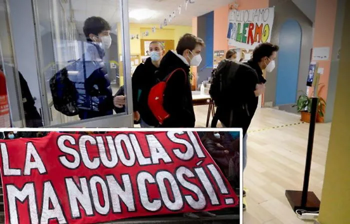 Scuola, in Sicilia &egrave; il giorno delle Superiori: ma il ritorno in classe fa anche paura