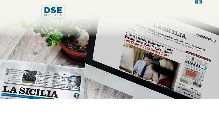Contatti per la pubblicit&agrave; online e su quotidiano LA SICILIA