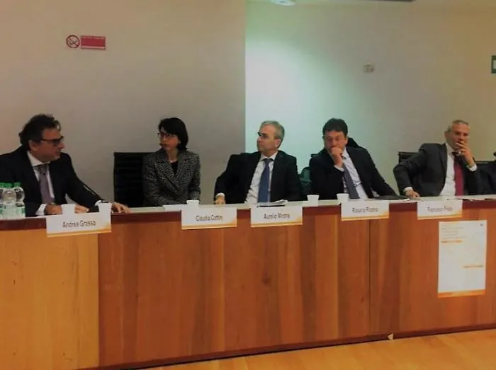 I relatori del convegno "Il Codice della crisi d'impresa e dell'insolvenza"