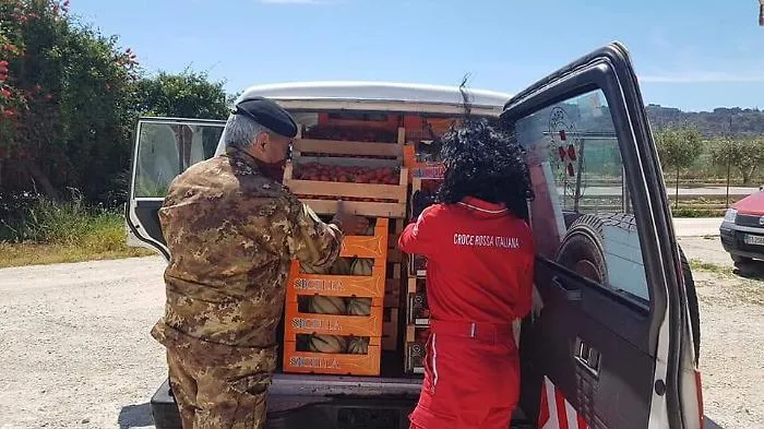 Coronavirus, ancora donazioni alla Croce Rossa di Licata