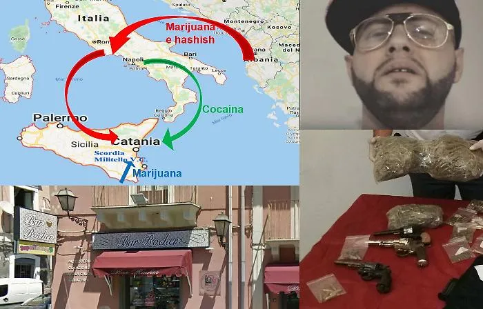 Fiumi di droga, armi da guerra, le scarpe, il neomelodico e  il bar:  i particolari del blitz Shoes