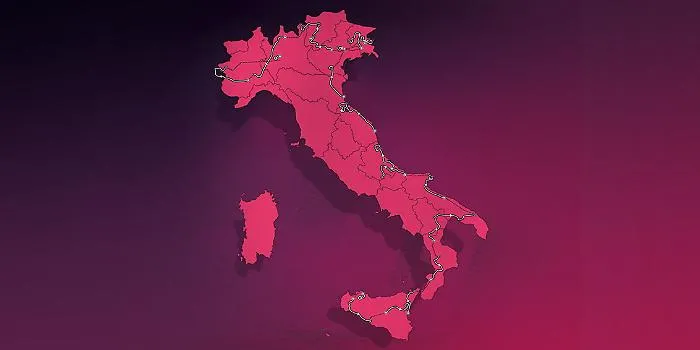 Ciclismo, 20 tappe per il Giro d'Italia: il via dalla Sicilia