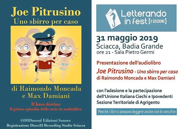 Joe Pitrusino, l'audiolibro del poliziotto delinquente e "masculuni"