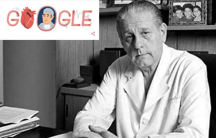 Anche da Google una dedica a Ren&eacute; Favaloro, il cardiochirurgo argentino di origini siciliane che invent&ograve; il by-pass