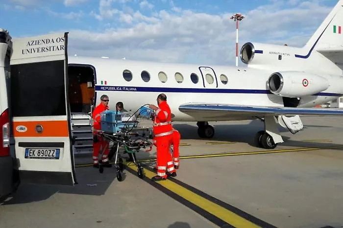 Volo sanitario da Catania a Napoli per neonato in gravi condizioni