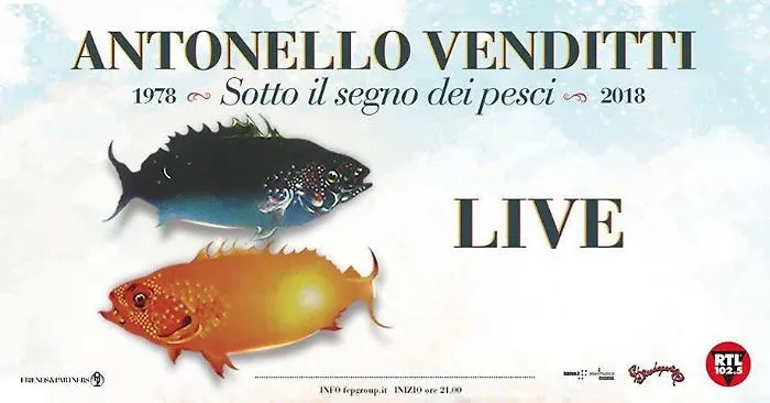 Antonello Venditti il 31 agosto al Teatro della Valle dei templi
