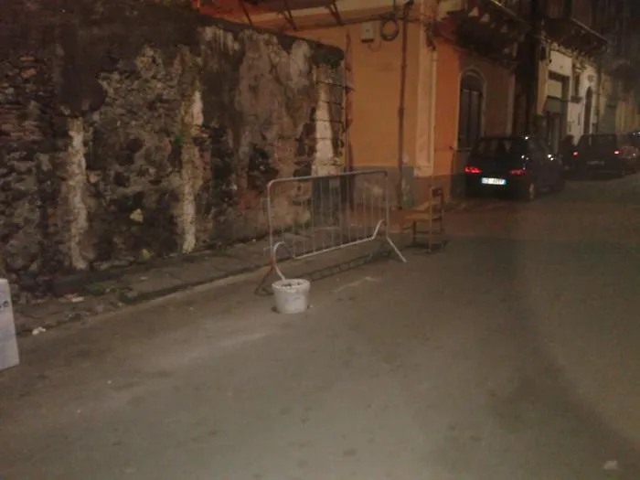 Catania, Via Consolazione: posteggio riservato