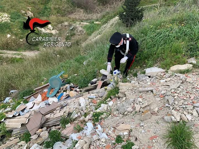 Sequestrata discarica abusiva a Siculiana