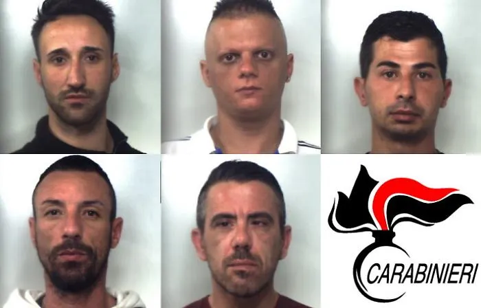 Catania, in manette una banda di rapinatori seriali: cinque arresti