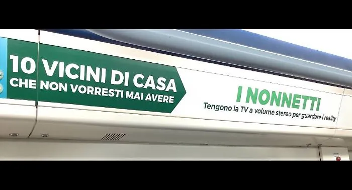 Catania, lo spot sulla metro &laquo;offende i nonni&raquo;, la Uil pensionati: &laquo;Va rimosso&raquo;