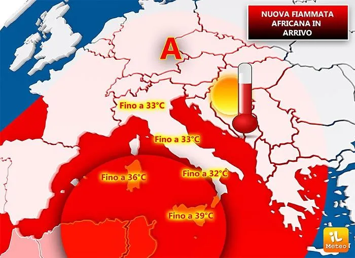 Meteo, domenica "fiammata africana": la Sicilia sar&agrave; la regione pi&ugrave; calda