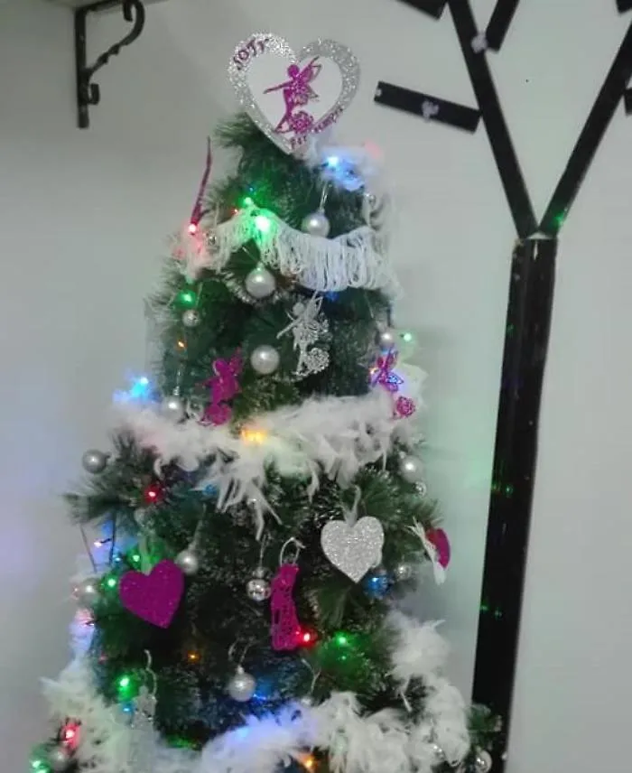 La stella dell'Albero di Natale della Scuola di ballo Fantasy sport si chiama Sofia