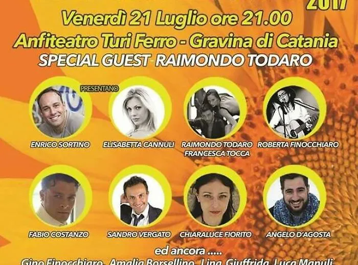 Serata di solidariet&agrave; a Gravina di Catania per raccogliere fondi per la "Casa del Sollievo" 