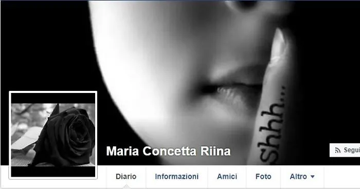La figlia di Riina sui social: una rosa nera e una scritta &laquo;Shhhh&raquo;