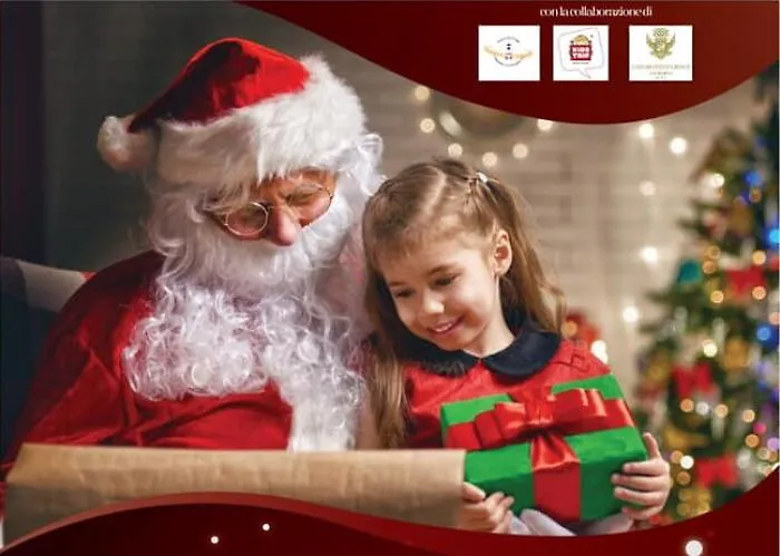 La casa di Babbo Natale  a Taormina