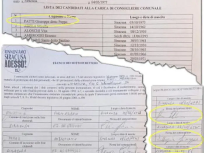 &laquo;Quelle firme non sono le nostre&raquo;. Siracusa, ecco i testimoni che inchiodano la lista renziana