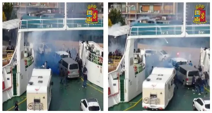 Scontri agli imbarcaderi di Messina: 14 Daspo per tifosi catanesi
