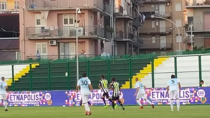 Calcio Serie C, la Sicula  Leonzio ritrova la vittoria: un gol di D'Angelo stende la Virtus Francavilla