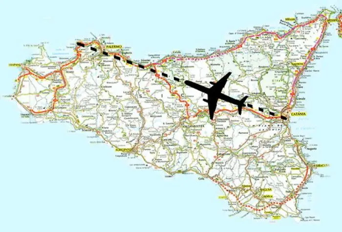 Sicilia divisa in due, prende corpo l&rsquo;ipotesi del collegamento aereo Catania-Palermo