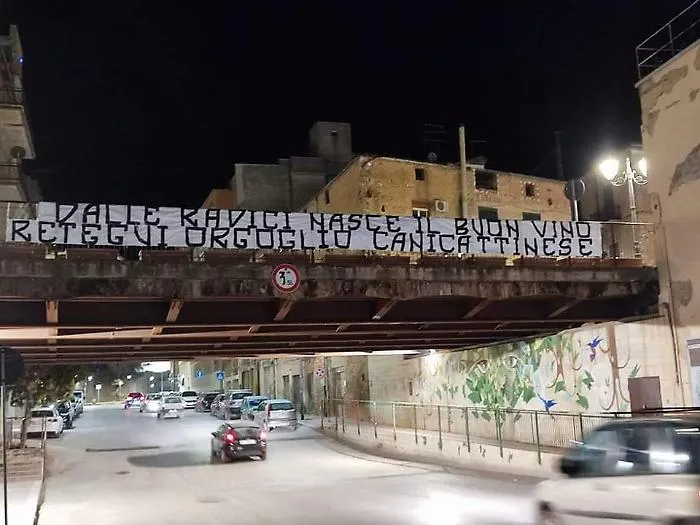 Striscione Retegui canicatt&igrave;