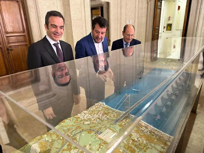 Ponte stretto: Salvini incontra Occhiuto e Schifani