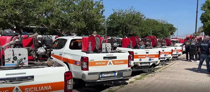Pickup Protezione civile