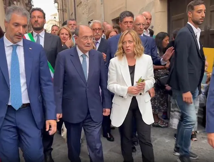 Schifani e Meloni