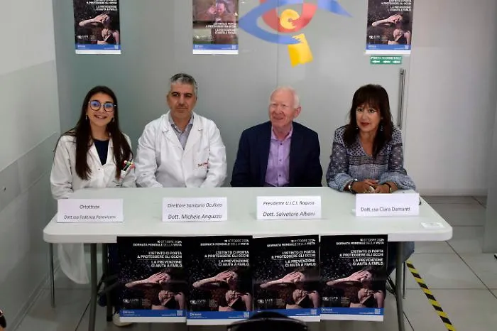 La conferenza stampa di presentazione delle iniziative per la Giornata mondiale della vista