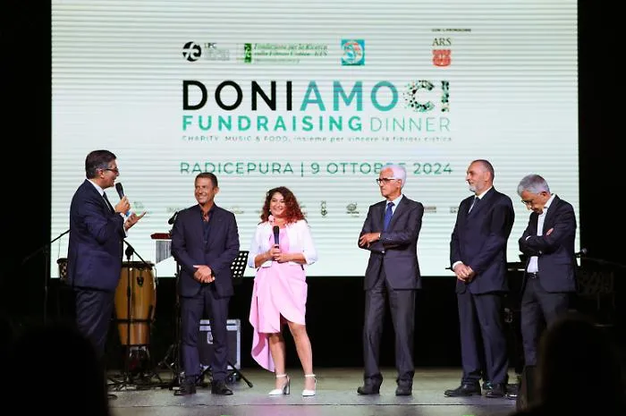 Un momento della serata &ldquo;Doniamoci: Fundraising dinner&rdquo;