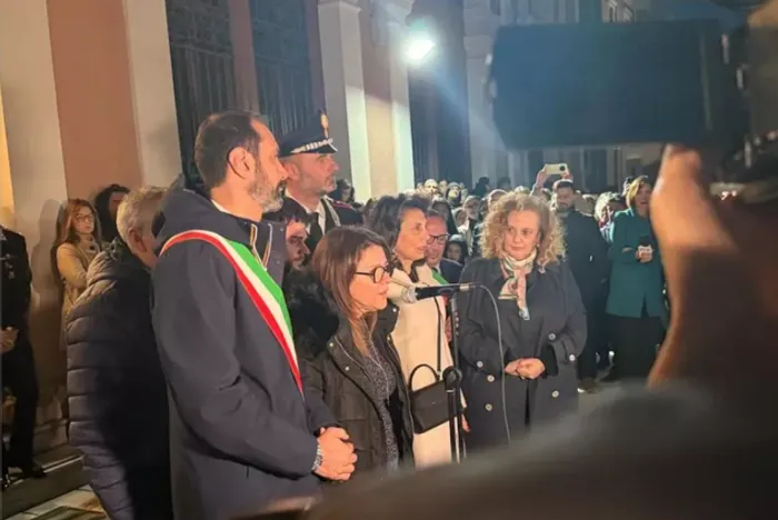 La madre di Sara Campanella a Messina