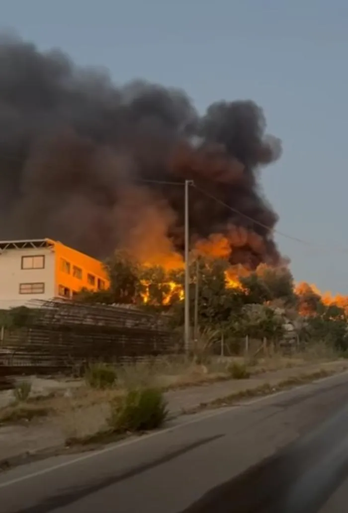 Ravanusa incendio