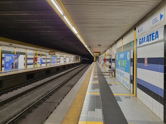 Catania stazione metro Galatea