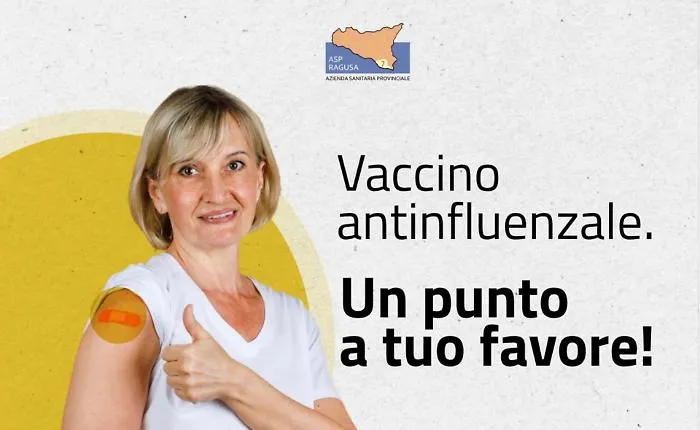 Vaccino antinfluenzale, l'Asp di Ragusa presenta la nuova campagna