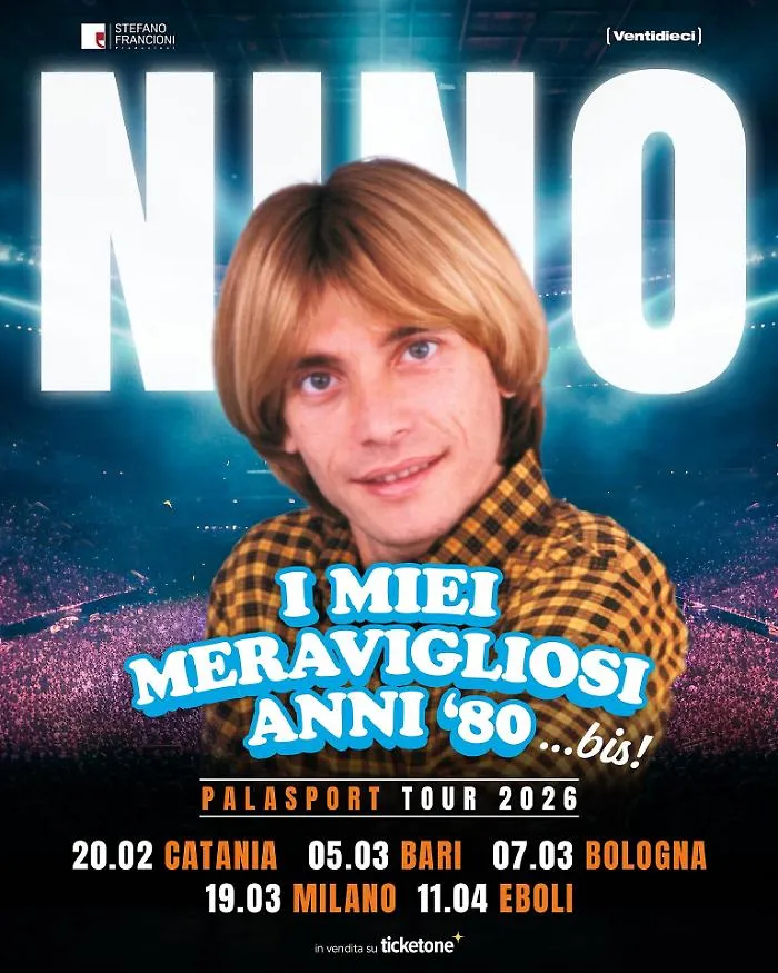 Nino D&rsquo;Angelo, i miei meravigliosi anni &rsquo;80&hellip; bis