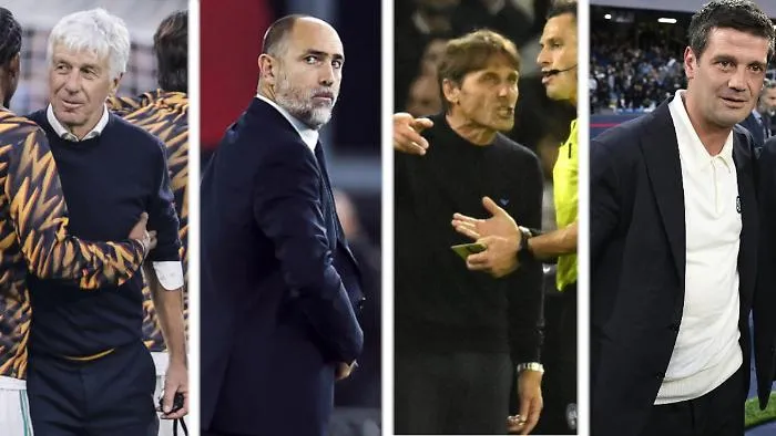I fatti di Gasperini, la clessidra di Tudor, il linguaggio di Conte e la meditazione di Chivu: cosa ci ha detto  l'8&ordf; giornata di Serie A