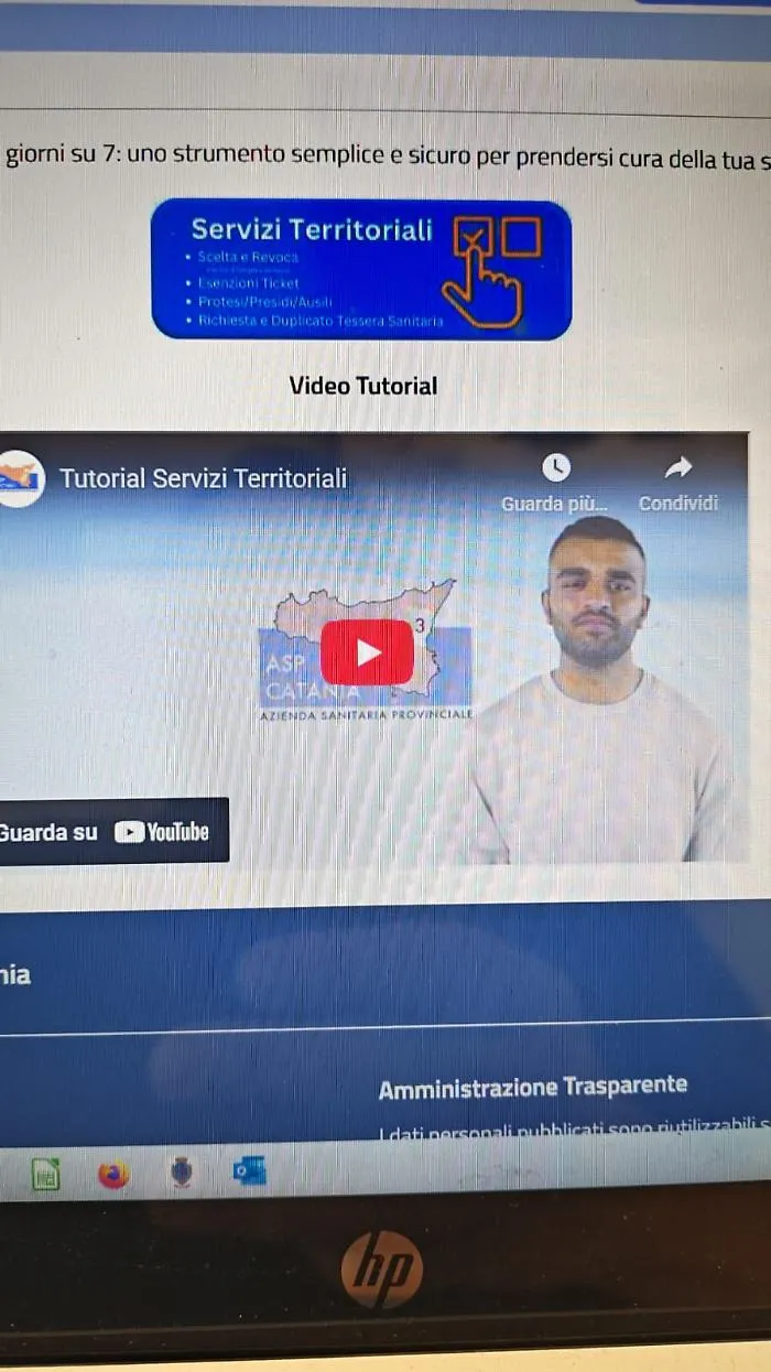 Servizi territoriali Asp Catania