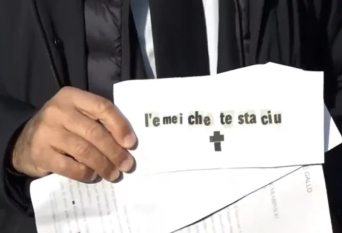Il biglietto Garlasco