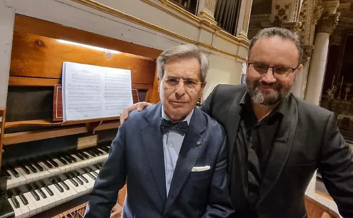 Festival organistico internazionale di Ibla, un successo il concerto del maestro D'Avola e del baritono Lia