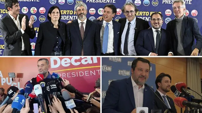 Il Sud premia il campo largo, in Veneto l'effetto Zaia fa vincere alla Lega il derby con Fdi: tutti i numeri dei partiti