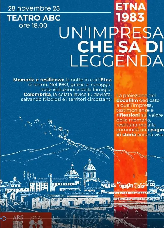 Locandina Evento &ldquo;Etna 1983. Un&rsquo;impresa che sa di leggenda&rdquo;